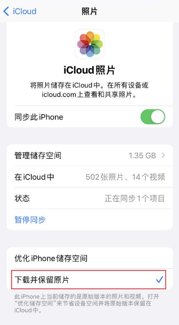 叶城苹果手机维修分享iPhone 无法加载高质量照片怎么办 