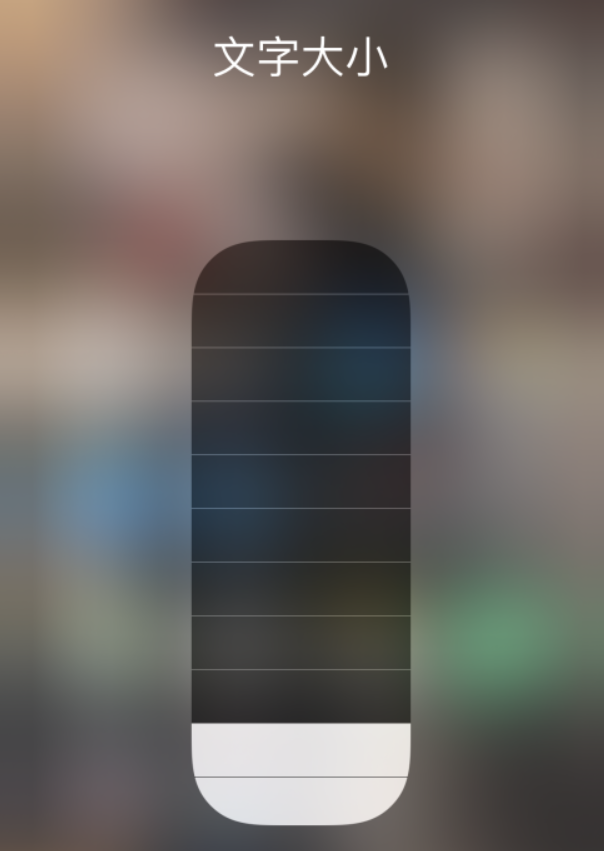 叶城苹果手机维修分享小技巧：在 iPhone 控制中心快速调节字体大小 